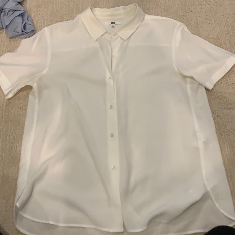 Uniqlo button up short sleeve